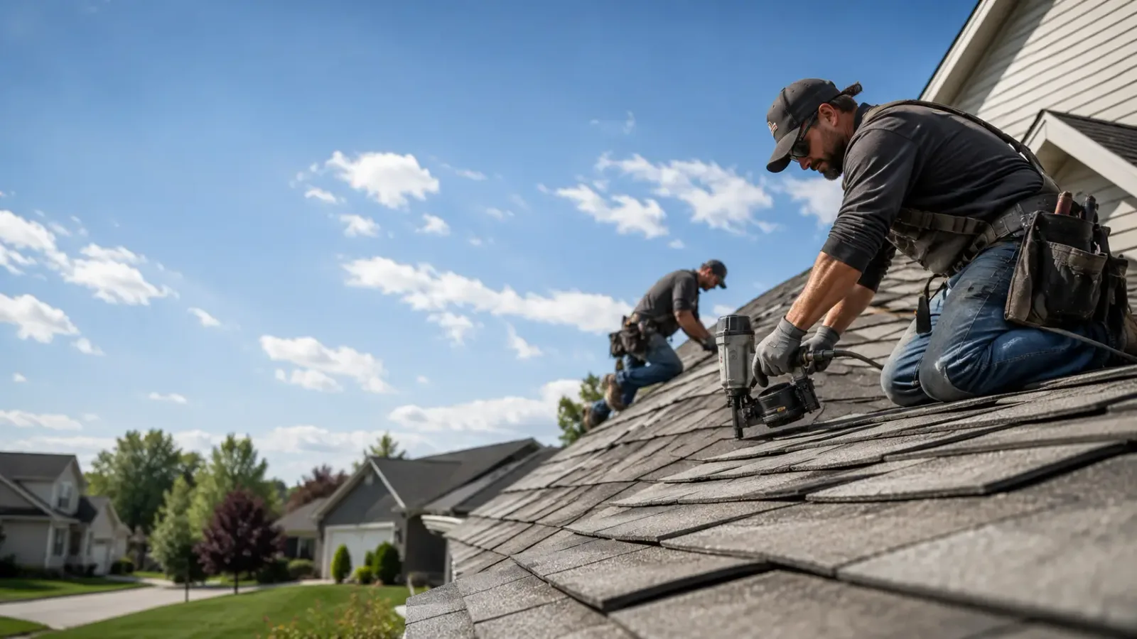 Storm Damage Roof Repair in Hugo, OK near me